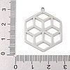 Non-Tarnish 304 Stainless Steel Pendants STAS-Z076-08P-3