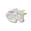 Summer Theme Opaque Resin Cabochons RESI-G106-01A-2