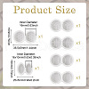 6Pcs 6 Style Sports Ball Cabochon DIY Silicone Molds DIY-TA0005-68-3