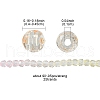Transparent Glass Beads Strands GLAA-YW0001-59B-4