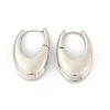 Brass Hoop Earrings for Women EJEW-U041-04P-4