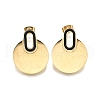 304 Stainless Steel Stud Earrings EJEW-Q030-01G-A-2