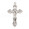 Tibetan Style Alloy Pendants TIBEP-S298-011AS-LF-1