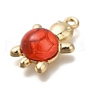 Acrylic Alloy Pendants FIND-M041-03D-2