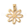 304 Stainless Steel Pendants STAS-I127-024G-1