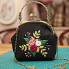 DIY Kiss Lock Coin Purse Embroidery Kit PW22062825209-1