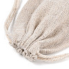 Cotton Packing Pouches Drawstring Bags ABAG-R011-10x14-3
