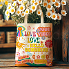 Canvas Women's Tote Bags ABAG-WH0056-008-5