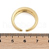 Rack Plating Star & Heart & Moon Brass Micro Pave Clear Cubic Zirconia Cuff Rings for Women RJEW-M028-70G-4