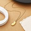 Ion Plating(IP) 304 Stainless Steel Pendant Necklace NJEW-K255-23G-3