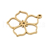 5Pcs 201 Stainless Steel Pendants STAS-K299-03D-G-2