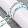 Natural Howlite Beads Strands G-C025-02A-07-2