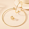 Iron Cuff Bangle & Rings & Collar Necklaces Sets for Women FS-WG38B2A-01-3