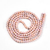 Baking Painted Glass Beads Strands DGLA-N003-4mm-C01-3