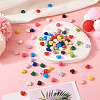 130Pcs 13 Colors Opaque Acrylic Beads OACR-TA0001-37-13