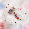 240pcs 24 Styles Glass Rhinestone Cabochons GLAA-TA0001-11-5