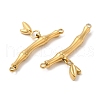 304 Stainless Steel Connector Charms STAS-Z041-32G-1