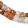 Natural Blue Chalcedony Beads Strands G-H078-C45-6mm-4