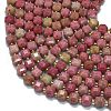 Natural Rhodonite Beads Strands G-K389-A37-01-3