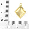 Cross Theme Real 18K Gold Plated Brass Micro Pave Clear Cubic Zirconia Pendants KK-L219-06G-03-3
