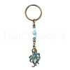 Alloy Conch Pendant Keychains KEYC-JKC01225-06-2