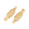 Ocean Theme Brass Pendants KK-F902-07J-G-2
