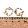 Alloy Rhinestone Pendants PALLOY-S052-01G-C-3