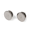 304 Stainless Steel Lapel Pin Backs STAS-P262-03P-04-1
