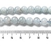 Natural Aquamarine Beads Strands G-R446-8mm-05-01-4