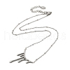 Non-Tarnish 304 Stainless Steel Necklace NJEW-B076-01P-1