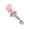 Angel Glass & Acrylic Pendant Decorations HJEW-JM03471-5
