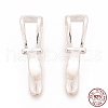 925 Sterling Silver Ice Pick Pinch Bails STER-D035-40B-02S-4