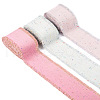 9 Yards 3 Colors Flat Cotton Ribbon OCOR-TA0001-59-2
