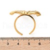 Stainless Steel Shell Rings RJEW-R144-02A-G-3