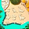 Unfinished Wooden Dinosaur Cutouts WOOD-CJC0010-01-5