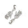 Brass Pendants KK-C093-02P-2