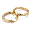 Brass Hoop Earring EJEW-P265-09G-2