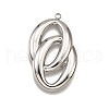304 Stainless Steel Pendants STAS-M116-04P-1