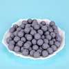 Round Silicone Focal Beads SI-JX0046A-44-3