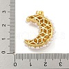 Rack Plating Brass & ABS Plastic Imitation Pearl Pendants KK-N255-03D-G-RS-3