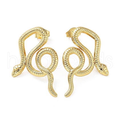 304 Stainless Steel Stud Earring EJEW-M231-02B-G-1