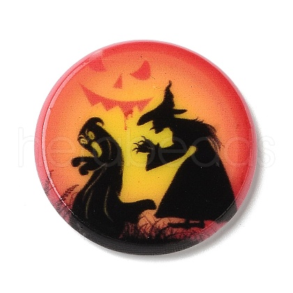 Halloween Series Acrylic Cbabochons OACR-M012-23-1