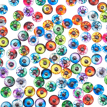   Glass Cabochons GLAA-PH0001-18A-1