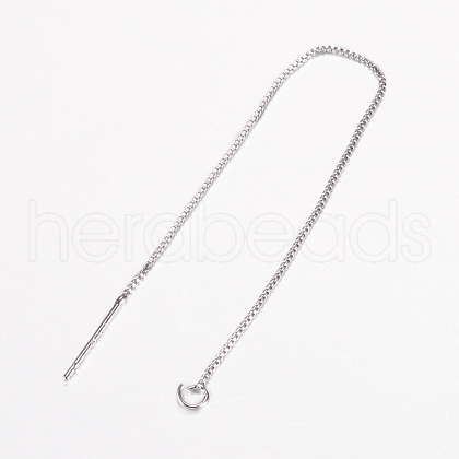 Brass Stud Earring Findings KK-F070-16P-FF-1