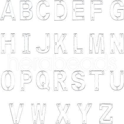 Fingerinspire 52Pcs 26 Style Acrylic Sew on Rhinestone FIND-FG0001-22-1