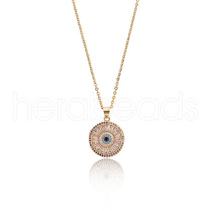 Unicraftale 304 Stainless Steel Pendant Necklaces NJEW-UN0001-04G-1