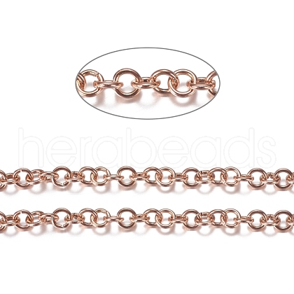 Ion Plating(IP) 304 Stainless Steel Rolo Chains CHS-H013-07RG-I-1