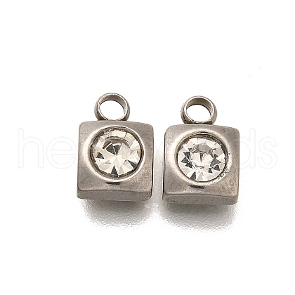 201 Stainless Steel Charms STAS-F311-06P-04-1