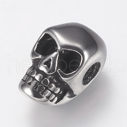 316 Surgical Stainless Steel Beads STAS-F144-090AS-1