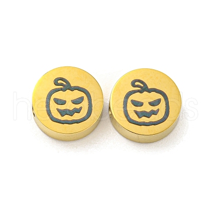 Halloween Theme 304 Stainless Steel Beads STAS-M069-01C-G-1